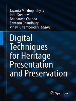cover image of Digital Techniques for Heritage Presentation and Preservation